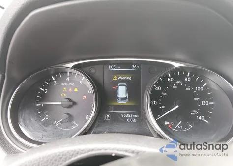 2015 Nissan Rogue Sv z USA, uszkodzony, nr VIN 5N1AT2MV9FC785778